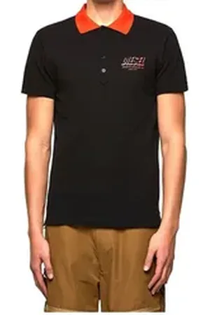 Diesel Poloshirt "T-RANDY-NEW-A1 MAGLIETTA" Polo schwarz L