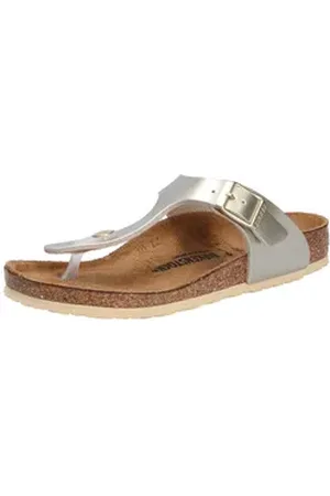 Birkenstock GIZEH KIDS Pantolette Hochwertige Qualität goldfarben 33 EU