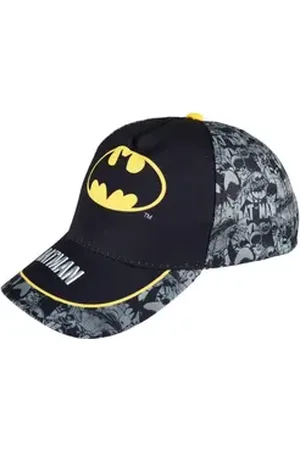 Batman DC Comics Baseball Cap DC Comics Classic Jungen Basecap Baseball Kappe Gr. 54 bis 56 schwarz 56