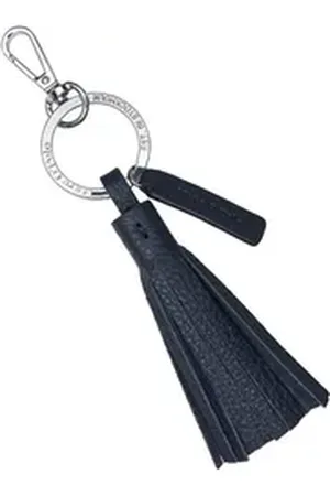 Marc O’ Polo Schlüsselanhänger mit Leder-Quaste blau