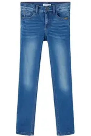 NAME IT Skinny-fit-Jeans NKMTHEO DNMCLAS PANT schwarz 110
