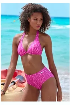 ELBSAND Bikini-Hose Letra mit tollem Wording rosa 42
