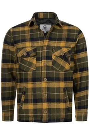 rock creek Windbreaker Herren Jacke Flanelljacke H-337 grün M