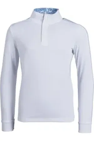 Hkm Langarmshirt Shirt -Hunter Kids- Langarm weiß 128