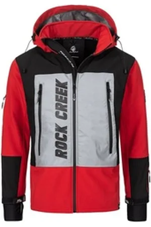 rock creek Softshelljacke Herren Softshelljacke Wanderjacke H-238 rot S