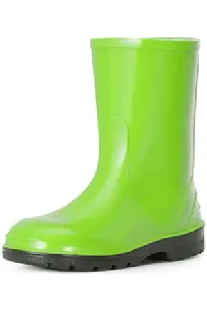 Ladeheid Regenstiefel für Mädchen und Jungen LA-939 Gummistiefel Kinder leicht zu reinigen grün 26 EU
