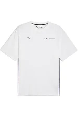PUMA T-Shirt BMW M Motorsport Essentials+ Logo T-Shirt Herren weiß XL