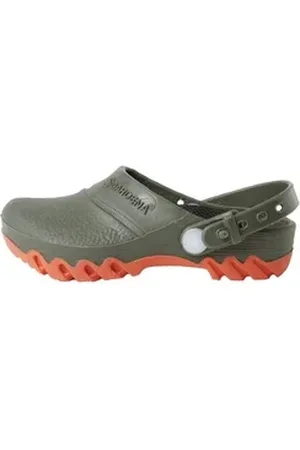 Gardena Mit Slip-in-Funktion Clog grau|orange 30-31 EU