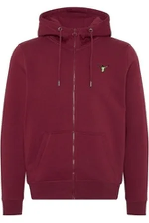 CHIEMSEE Sweatjacke Sweatjacke mit Kapuze und Jumper-Motiven 1 rot S