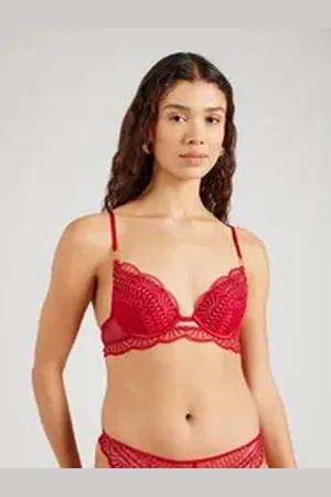 Etam Push-up-BH ROSACE (1-tlg) Spitze rot 90