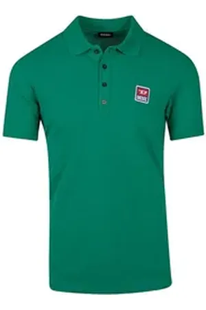 Diesel Poloshirt "T-KAL-PATCH POLO" Polo grün