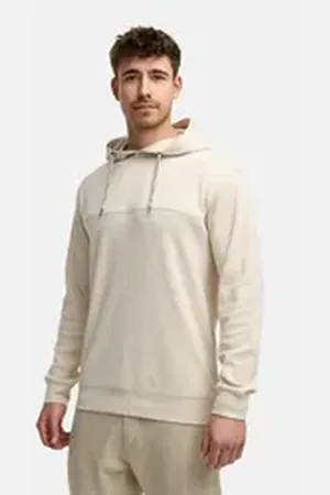 INDICODE Kapuzenpullover INTommaso aus Waffelstrick-Jersey für eine leichte, luftige Textur L