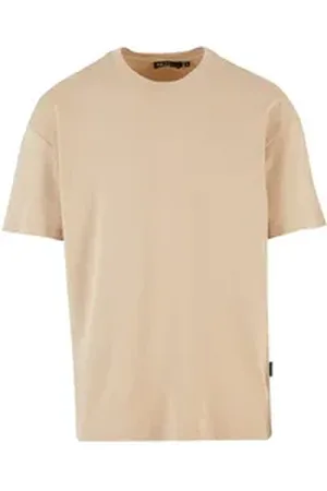 2Y Kurzarmshirt Herren 2Y Oversized Tee (1-tlg) beige S
