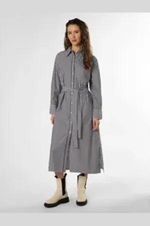 GANT Langarmbluse blau 42