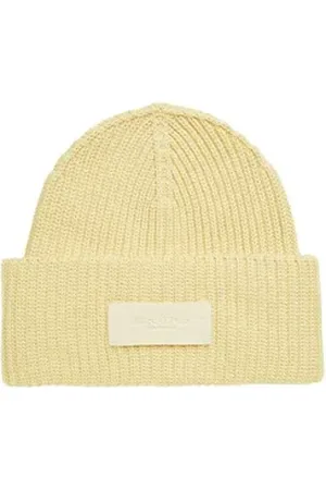 Marc O’ Polo Beanie aus Organic Cotton gelb
