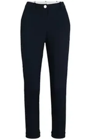 HUGO BOSS Leggings Regular-Fit Hose - Regular Fit blau 38