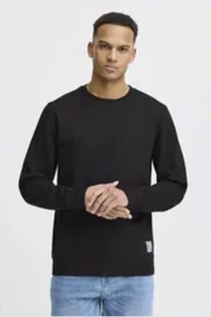 Blend Rundhalspullover BHMBHANDERS schwarz XL