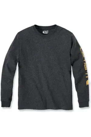 Carhartt Longsleeve Logo L/S EK231 grau S