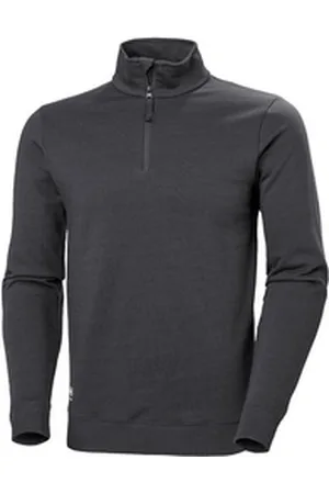 Helly Hansen Rundhalspullover Classic Half Zip Sweatshirt grau 5XL