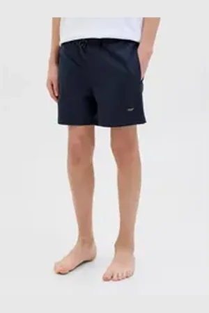 JACK & JONES Junior Badeshorts JPSTMAUI JJSWIM DB WB AKM SN JNR blau 176