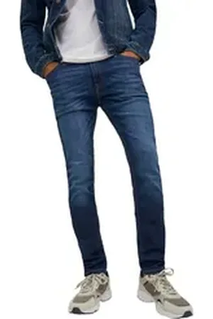 JACK & JONES Skinny-fit-Jeans LIAM Jeanshose mit Stretch blau 30W / 34L