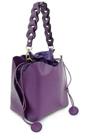Harpa Henkeltasche ALEYA, mit kunstvollem Henkel lila