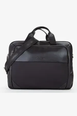 VALENTINO BAGS Laptoptasche Satchel schwarz