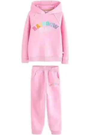 Little Bird Jogginganzug Hoodie und Jogginghose (2-tlg) rosa 8-9 Jahre