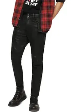 Diesel Skinny-fit-Jeans Blanck 0671E Herren Jeans Hose Slim Skinny W32