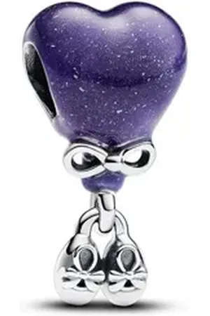 PANDORA Charm-Einhänger 793238C01 Charm Farbwechselndes Gender Reveal Mädchen Silber
