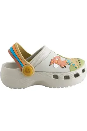 Next Clogs mit Motiv und Fersenriemen Clog (1-tlg) beige 32 EU