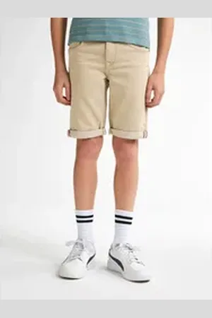 Petrol Industries Jeansshorts Jackson Farbige Denim-Shorts Nautica braun 104