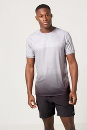 Next Trainingsshirt Sportshirt mit Aufdruck (1-tlg) grau XL (Normallänge)