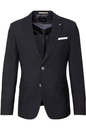 HUGO BOSS Sakko Hutson (1-tlg) blau 46