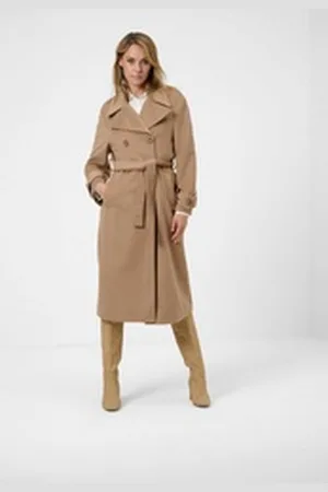 RICANO Langmantel Selma Made in Italy braun L