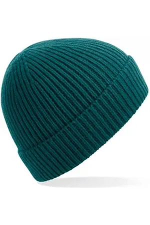 Beechfield ® Bommelmütze Engineered Knit Ribbed Beanie