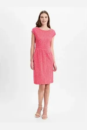 Ambiance Jerseykleid rot 42