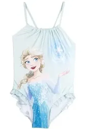 Disney Badeanzug Badeanzug Frozen (Set) blau 6 Jahre