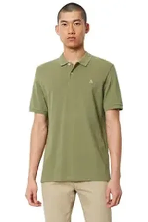Marc O’ Polo Poloshirt aus reiner Bio-Baumwolle grün XS