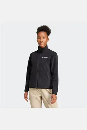adidas TERREX Cardigan W MT ESS FZ FL (1-tlg) schwarz XS