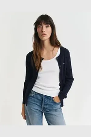 GANT Strickjacke blau S