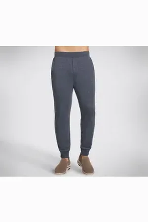 Skechers Jogginghose EXPEDITION JOGGER Leichtgewichtiger SKECH-SWEATS French terry Stoff blau L