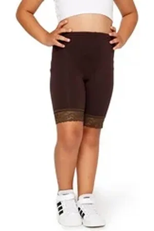 Merry Style Leggings Mädchen Kurze Hose MS10-434 (1-tlg) aus Viskose braun 122