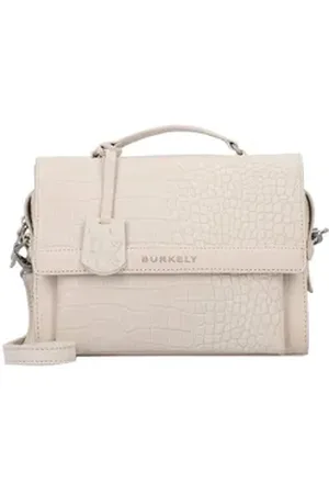 Burkely Henkeltasche Casual Cayla, Leder weiß