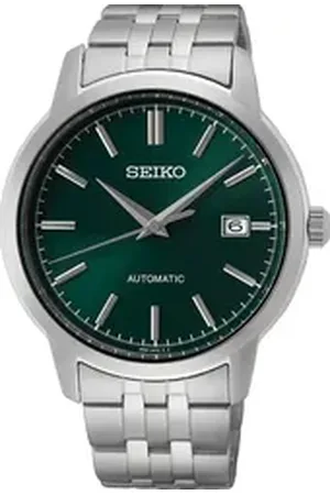 Seiko Automatikuhr SRPH89K1, Armbanduhr, Herrenuhr, Datum, Edelstahlarmband silberfarben