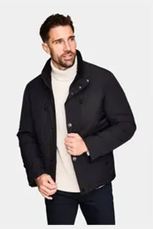New Canadian Winterjacke Shape Memory mit zwei Brusttaschen blau 24