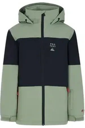 Protest Skijacke PRTDECKS JR snowjacket MARL GREEN 152