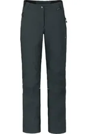 Bergson Regenhose LYNDE COMFORT Thermo Damen Regenhose, leicht wattiert, 12000 mm Wassersäule, Kurzgrößen, d grau kurz | 23