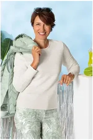 Serafini Rundhalspullover 36