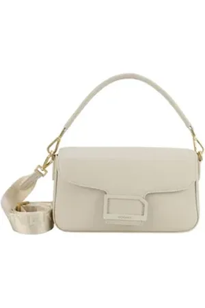 Bogner Schultertasche Nera Shoulderbag, aus echtem Rindsleder beige